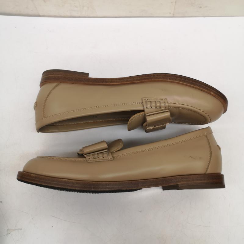 サルヴァトーレフェラガモ Salvatore Ferragamo ローファー ローファー ローファー　VIVALDO ヴァラ リボン モカシン 5 1/2 23.0cm ベージュ / ベージュ / beige レディース USED 古着 中古 50154435