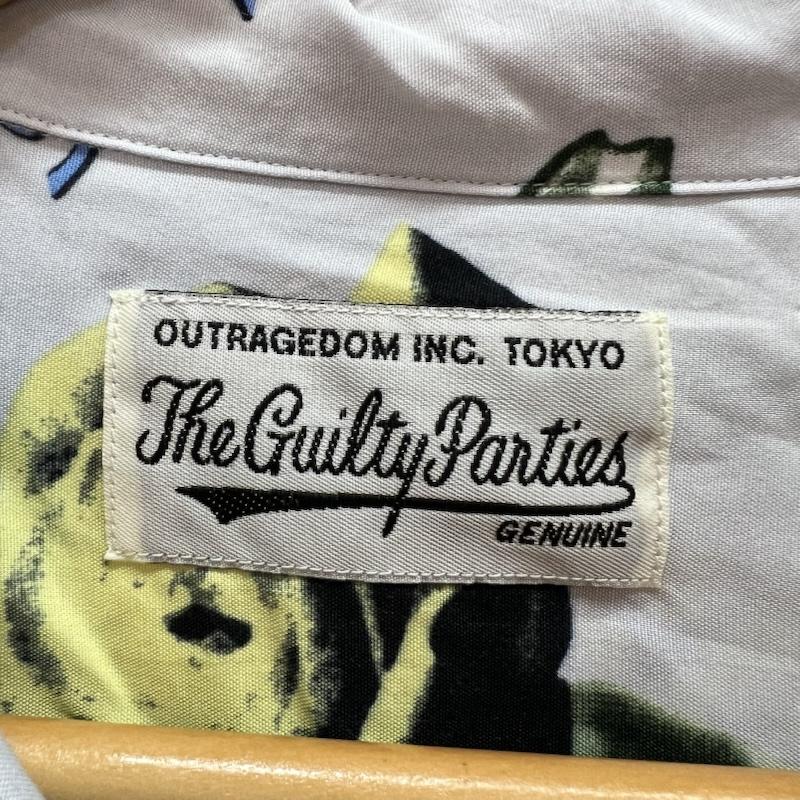 ワコマリア WACKO MARIA シャツ、ブラウス 半袖 薔薇 ハワイアン アロハ シャツ L メンズ USED 古着 中古 50154439