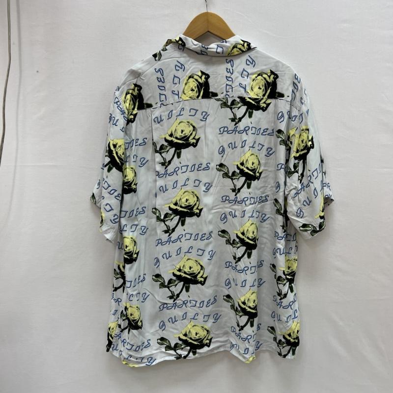 ワコマリア WACKO MARIA シャツ、ブラウス 半袖 薔薇 ハワイアン アロハ シャツ L メンズ USED 古着 中古 50154439