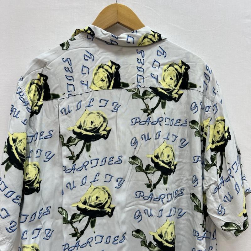 ワコマリア WACKO MARIA シャツ、ブラウス 半袖 薔薇 ハワイアン アロハ シャツ L メンズ USED 古着 中古 50154439