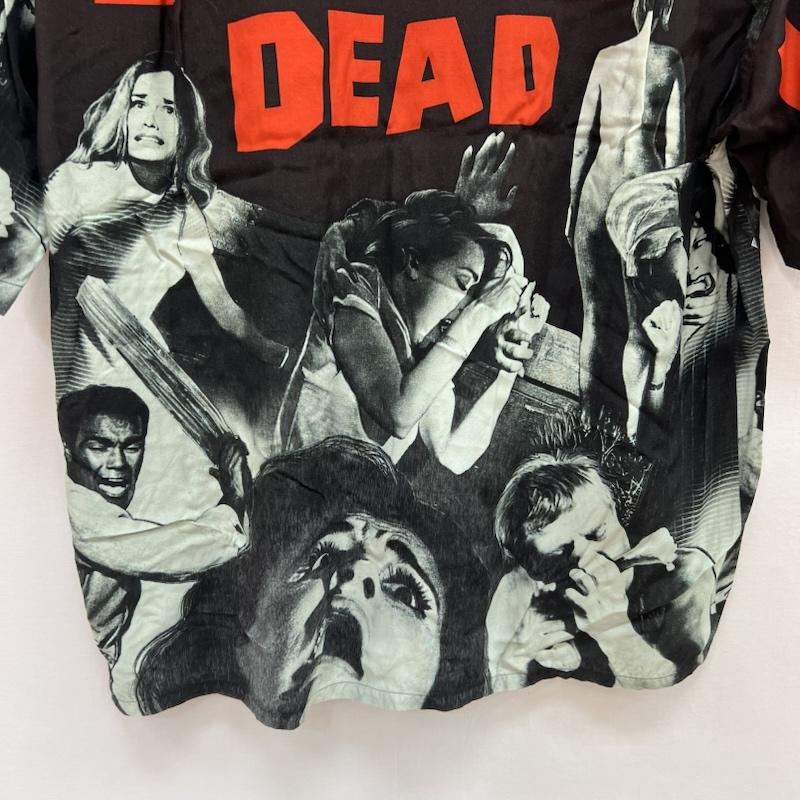 ワコマリア WACKO MARIA シャツ、ブラウス 半袖 NIGHT OF THE LIVING DEAD ハワイアン アロハ シャツ S 黒 / ブラック / black メンズ USED 古着 中古 50154440