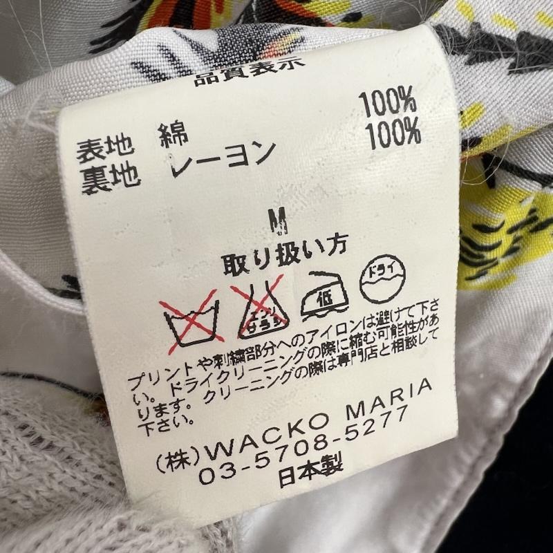 ワコマリア WACKO MARIA ジャケット、上着 ジャンパー、ブルゾン N-1 デッキジャケット 裏地 アロハ ライナー M 紺 / ネイビー / navy メンズ USED 古着 中古 50154444
