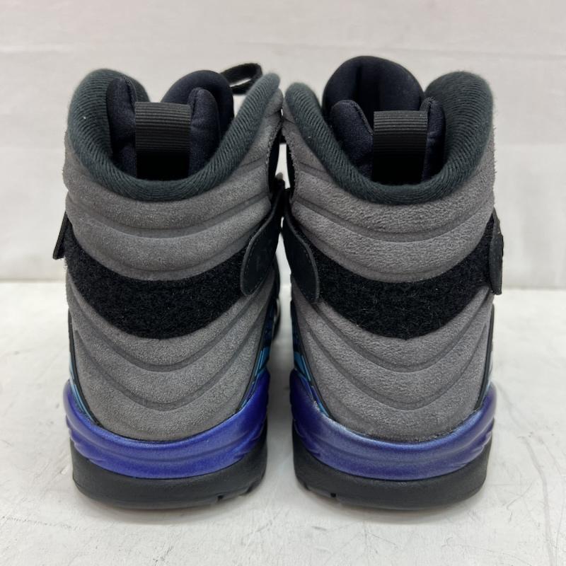 ナイキ NIKE スニーカー スニーカー AIR JORDAN 8 RETRO AQUA エアジョーダン 305381-006 28.0cm 黒 / ブラック / black メンズ USED 古着 中古 50154457