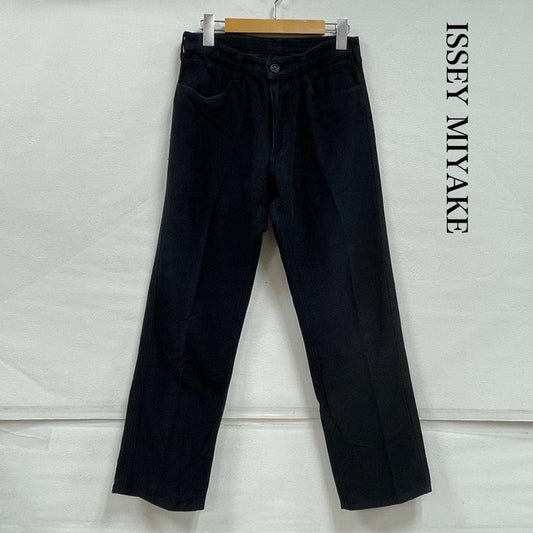 イッセイミヤケ ISSEY MIYAKE ボトムス ボトムス ストレートパンツ ユニセックス 2 無地 紫 / パープル / purple レディース USED 古着 中古 50154473