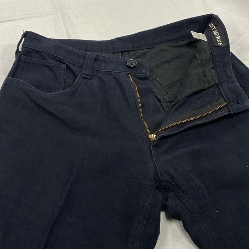 イッセイミヤケ ISSEY MIYAKE ボトムス ボトムス ストレートパンツ ユニセックス 2 無地 紫 / パープル / purple レディース USED 古着 中古 50154473