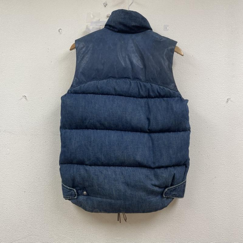 レミ レリーフ REMI RELIEF ジャケット、上着 ダウンベスト BEAMS PLUS 別注 デニム ダウン ベスト S インディゴ / インディゴ / Indigo メンズ USED 古着 中古 50154477