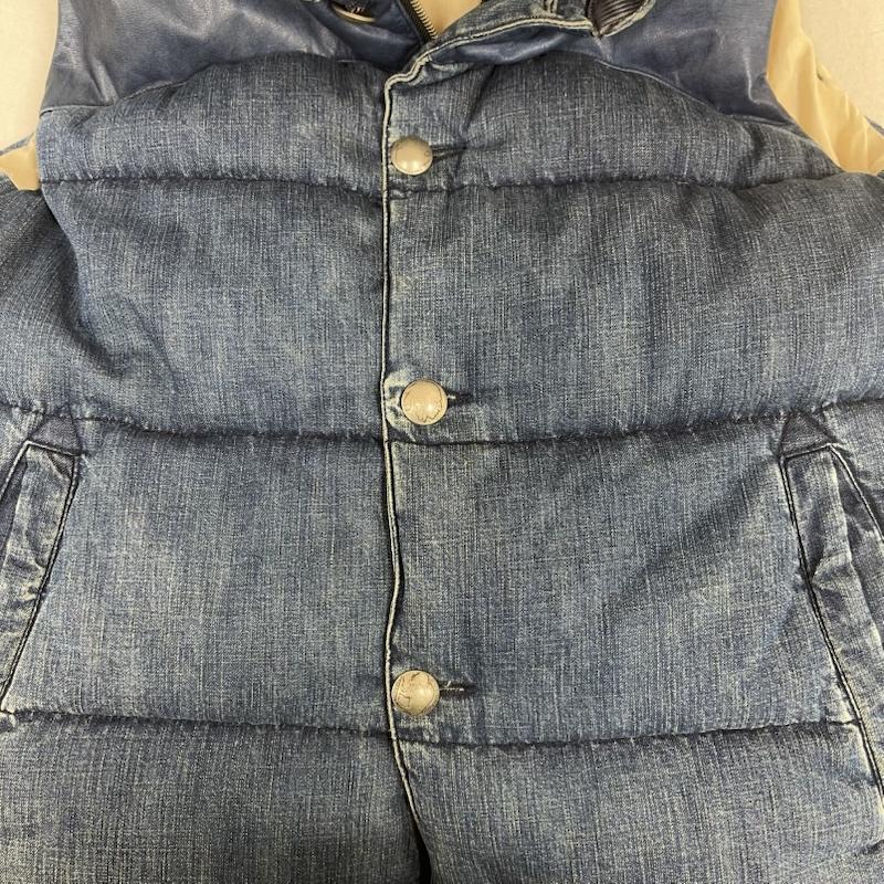 レミ レリーフ REMI RELIEF ジャケット、上着 ダウンベスト BEAMS PLUS 別注 デニム ダウン ベスト S インディゴ / インディゴ / Indigo メンズ USED 古着 中古 50154477