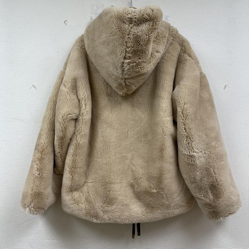古着 USED ジャケット、上着 ジャンパー、ブルゾン FR(13)NDS 23aw FAKE FUR HOOD BZ ブルゾン ジャケット M ベージュ / ベージュ / beige メンズ USED 古着 中古 50154481