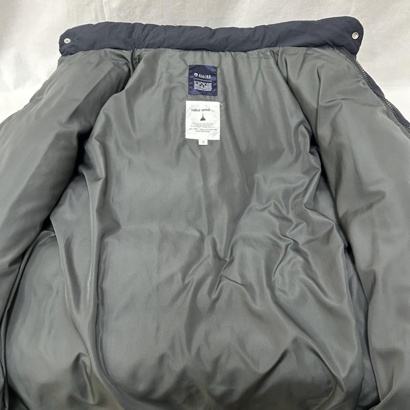 ニコアンド niko and... ジャケット、上着 ダウンジャケット ALLIED ダウンジャケット navy L L 無地 紺 / ネイビー / navy レディース USED 古着 中古 50154494