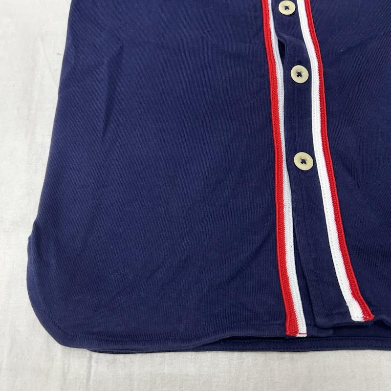 ポロラルフローレン POLO RALPH LAUREN シャツ、ブラウス 半袖 POLO BEAR 刺繍ベースボールシャツ SIZE:6 navy - 刺繍 紺 / ネイビー / navy ボーイズ USED 古着 中古 50154497