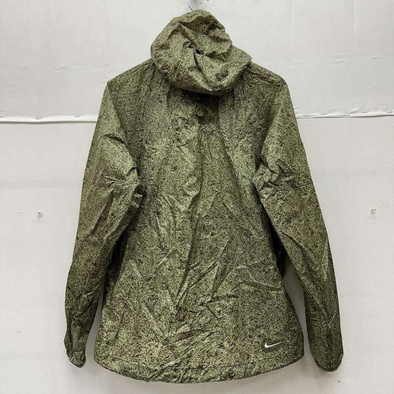 ナイキ エィシージー NIKE ACG ジャケット、上着 ジャンパー、ブルゾン CNDR CN HOODIE JACKET AOP 総柄 ナイロン ジャケット DO6269-334 M 緑 / グリーン / green メンズ USED 古着 中古 50154499