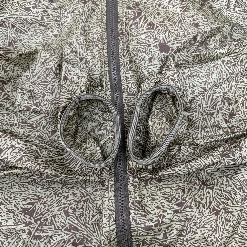 ナイキ エィシージー NIKE ACG ジャケット、上着 ジャンパー、ブルゾン CNDR CN HOODIE JACKET AOP 総柄 ナイロン ジャケット DO6269-334 M 緑 / グリーン / green メンズ USED 古着 中古 50154499