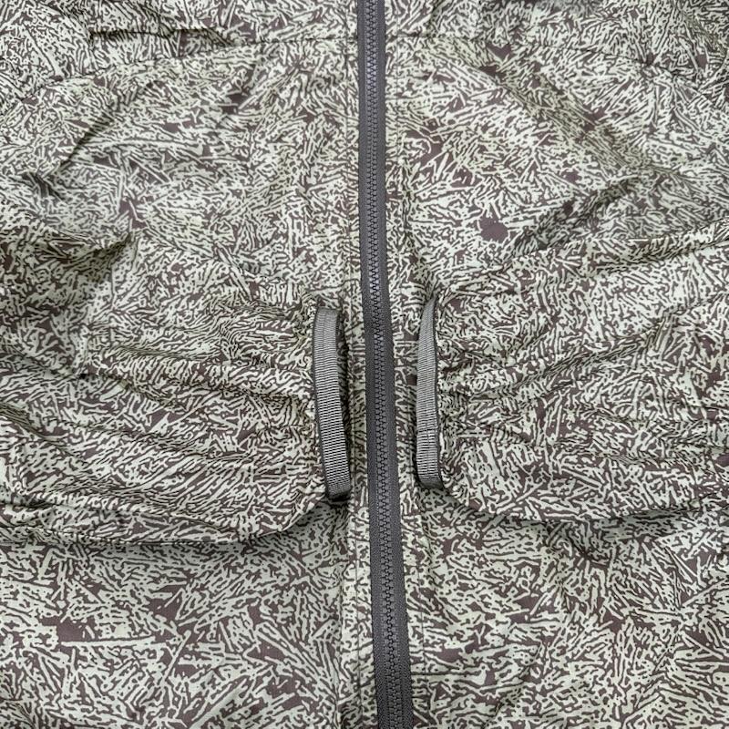 ナイキ エィシージー NIKE ACG ジャケット、上着 ジャンパー、ブルゾン CNDR CN HOODIE JACKET AOP 総柄 ナイロン ジャケット DO6269-334 M 緑 / グリーン / green メンズ USED 古着 中古 50154499