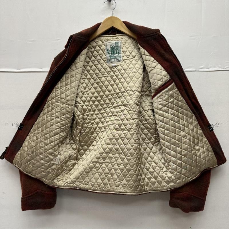 ゴールデンベア Golden Bear ジャケット、上着 ジャンパー、ブルゾン 80s USA製 オンブレ チェック ウール スポーツ ジャケット S 赤 / レッド / red メンズ USED 古着 中古 50154500