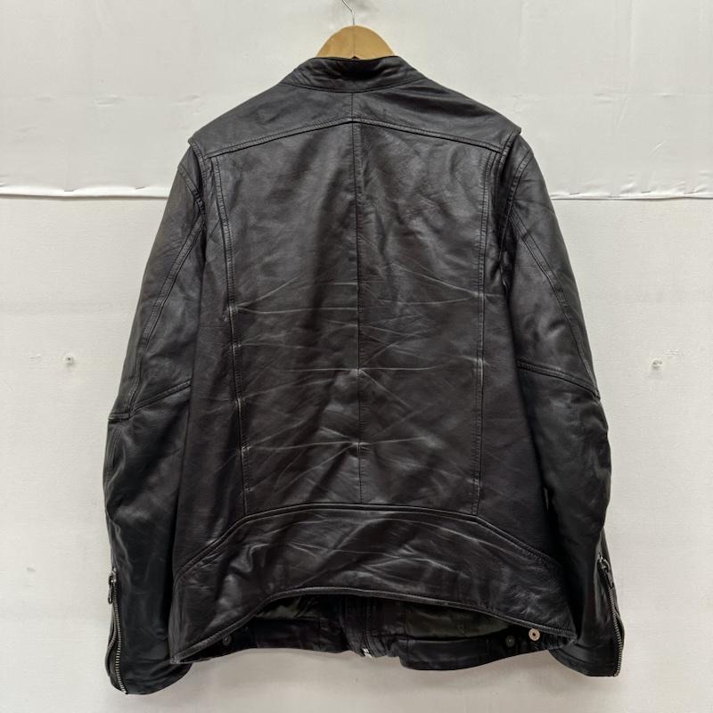 ジースターロゥ G-STAR RAW ジャケット、上着 レザージャケット MOVER LEATHER JKT シングル ライダース レザー ジャケット D03472-8259-990 XL 黒 / ブラック / black メンズ USED 古着 中古 50154509