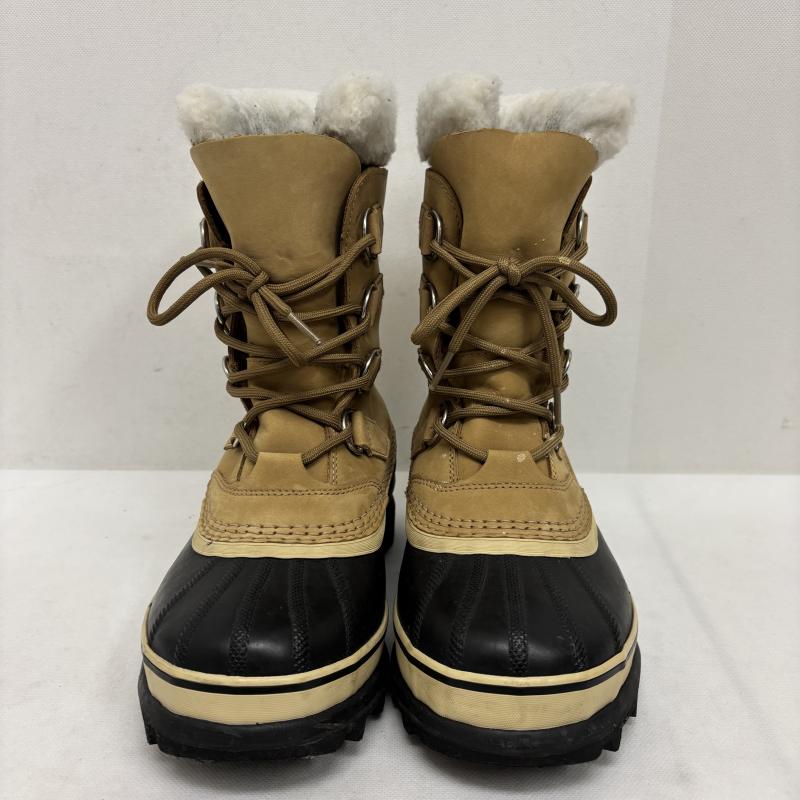 ソレル SOREL 長靴、レインシューズ 長靴、レインシューズ ウインターブーツ カリブー ウォータープルーフ 防水 スノーブーツ NL1005-280 23.0cm レディース USED 古着 中古 50154531