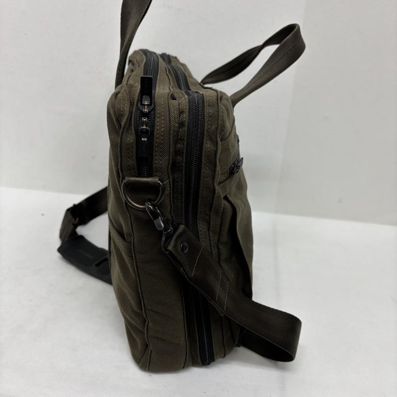 ポーター PORTER ブリーフケース、書類かばん ブリーフケース、書類かばん ブリーフケース テンション CORDURA ビジネスバッグ 2way カーキ ポーター - メンズ USED 古着 中古 50154535
