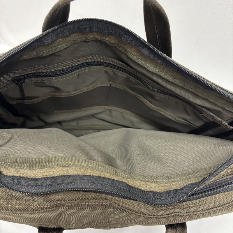 ポーター PORTER ブリーフケース、書類かばん ブリーフケース、書類かばん ブリーフケース テンション CORDURA ビジネスバッグ 2way カーキ ポーター - メンズ USED 古着 中古 50154535