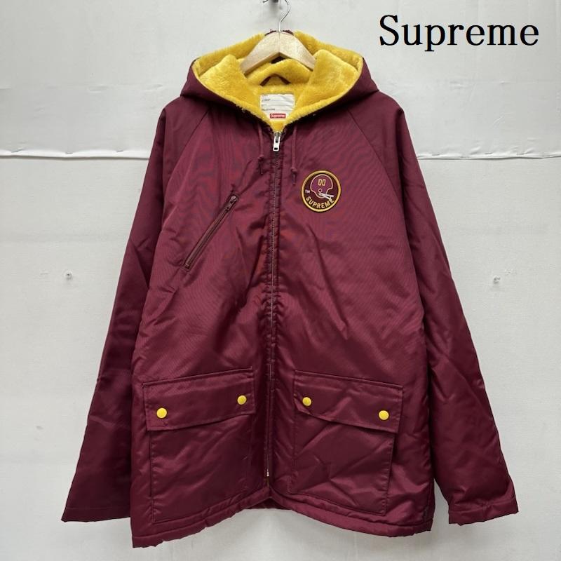 シュプリーム Supreme ジャケット、上着 ジャンパー、ブルゾン 13AW Team Parka ナイロン ジャケット L えんじ / ワインレッド / dark red メンズ USED 古着 中古 50154551