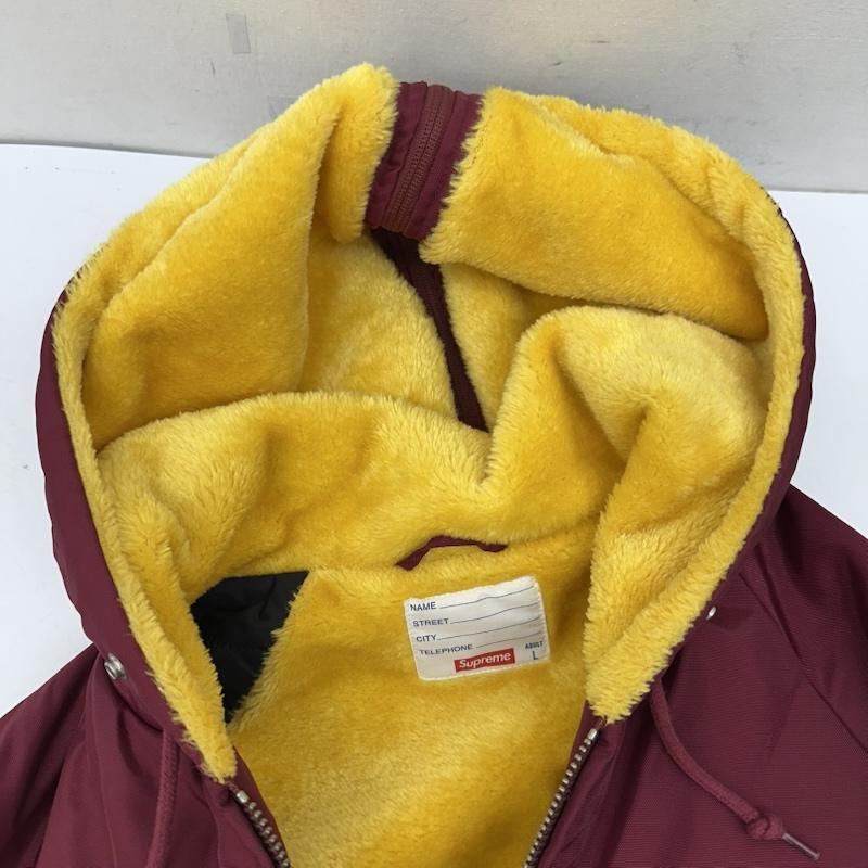 シュプリーム Supreme ジャケット、上着 ジャンパー、ブルゾン 13AW Team Parka ナイロン ジャケット L えんじ / ワインレッド / dark red メンズ USED 古着 中古 50154551
