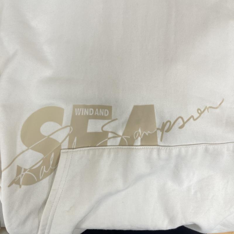 プーマ PUMA パーカー 長袖 WIND AND SEA コットン ロゴ プリント パーカー 530632-01 S ベージュ / ベージュ / beige メンズ USED 古着 中古 50154575