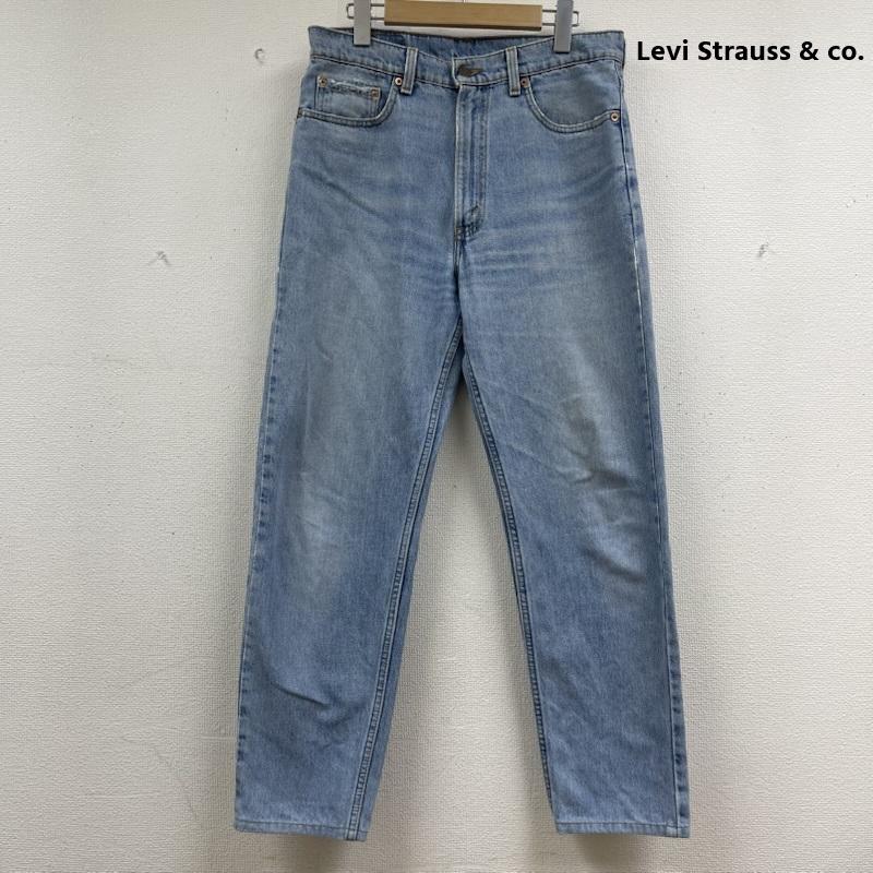リーバイストラウスアンドコー Levi Strauss & co. パンツ デニム、ジーンズ 610 USA製 96年製 デニム パンツ ジーンズ 33インチ インディゴ / インディゴ / Indigo メンズ USED 古着 中古 50154576