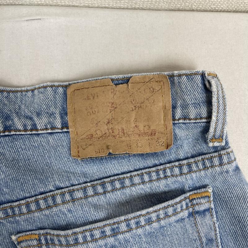 リーバイストラウスアンドコー Levi Strauss & co. パンツ デニム、ジーンズ 610 USA製 96年製 デニム パンツ ジーンズ 33インチ インディゴ / インディゴ / Indigo メンズ USED 古着 中古 50154576
