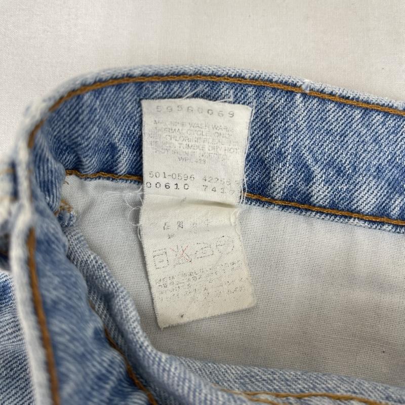 リーバイストラウスアンドコー Levi Strauss & co. パンツ デニム、ジーンズ 610 USA製 96年製 デニム パンツ ジーンズ 33インチ インディゴ / インディゴ / Indigo メンズ USED 古着 中古 50154576