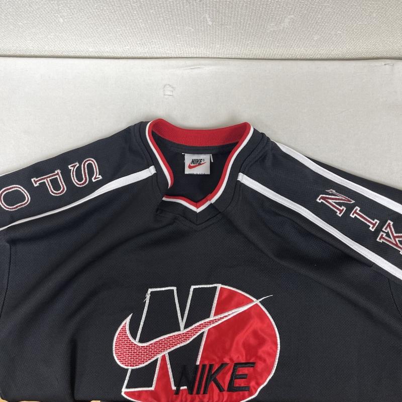 ナイキ NIKE Tシャツ 半袖 90s セットアップ ナイキ ゲームシャツ Tシャツ 銀タグ FREE 赤 / レッド / red メンズ USED 古着 中古 50154600