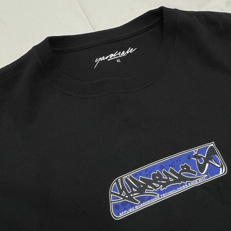 古着 USED Tシャツ 半袖 SHAKKA ロゴ 半袖 Tシャツ プリント タギング グラフィック XL 無地 X ワンポイント X ロゴ、文字 X プリント 黒 / ブラック / black X 青 / ブルー / blue メンズ USED 古着 中古 50154615