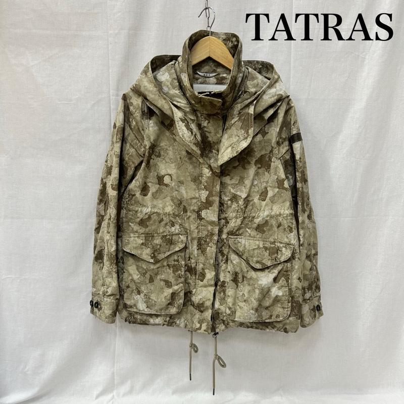 タトラス TATRAS ジャケット、上着 ジャンパー、ブルゾン カモフラ フーデットジャケット ブルゾン LTA14S4381 1 総柄 X カモフラージュ柄・迷彩 ベージュ / ベージュ / beige X 茶 / ブラウン / brown X ナチュラル / ナチュラル / レディース USED 古着 中古 50154638