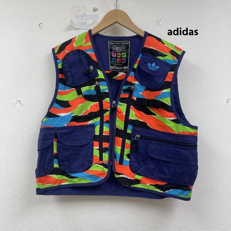 アディダス adidas ベスト ベスト Great Outfit Version アドベンチャー フィッシング ハンティング ベスト M 紫 / パープル / purple メンズ USED 古着 中古 50154646