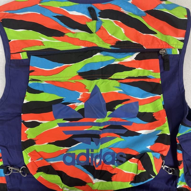 アディダス adidas ベスト ベスト Great Outfit Version アドベンチャー フィッシング ハンティング ベスト M 紫 / パープル / purple メンズ USED 古着 中古 50154646