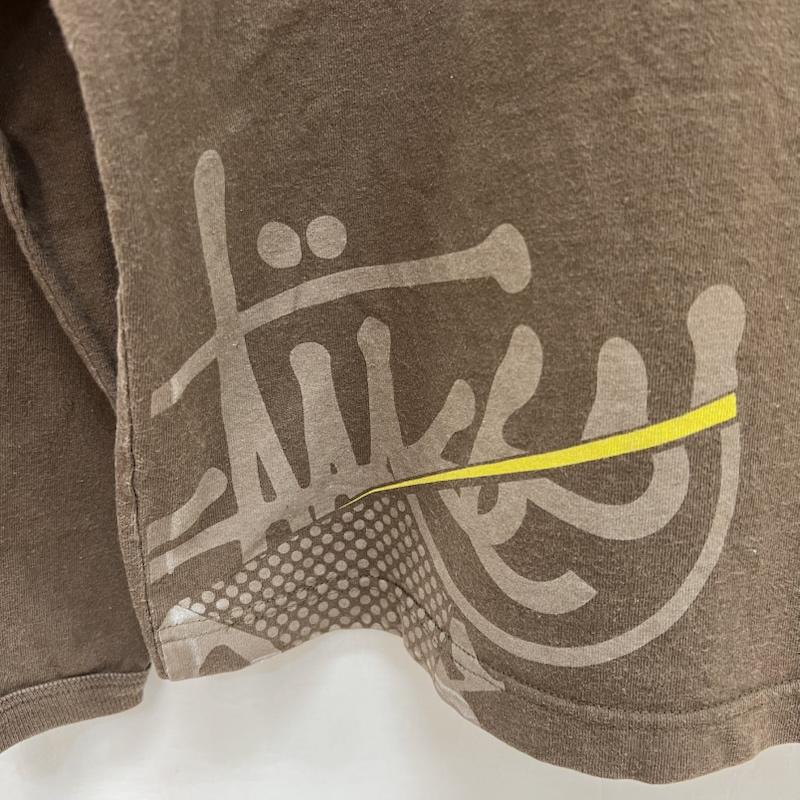 ステューシー STUSSY Tシャツ 長袖 00s スカル ロゴ 長袖 Tシャツ ロンT M 茶 / ブラウン / brown メンズ USED 古着 中古 50154652