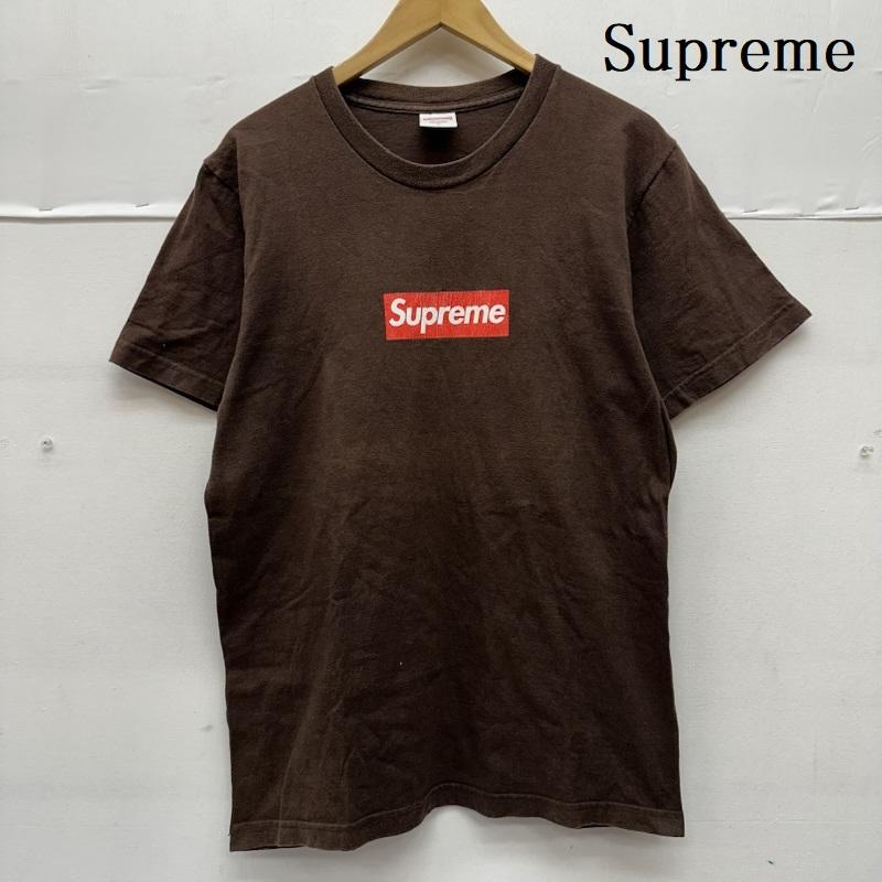シュプリーム Supreme Tシャツ 半袖 14SS 20th Anniversary Box Logo 20周年 ロゴ プリント Tシャツ M 茶 / ブラウン / brown メンズ USED 古着 中古 50154663