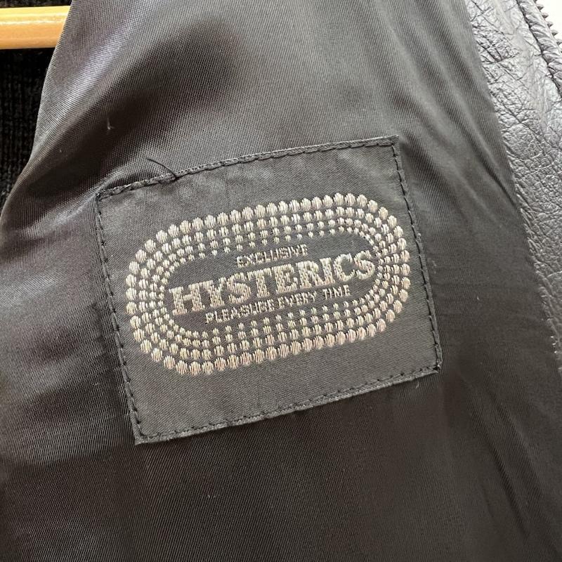 ヒステリックグラマー HYSTERIC GLAMOUR ジャケット、上着 レザージャケット 00s ニット切替 レザージャケット y2k FREE 黒 / ブラック / black レディース USED 古着 中古 50154666