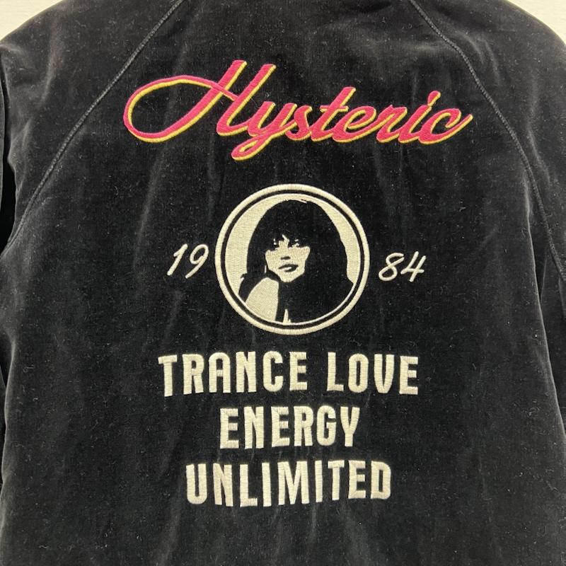 ヒステリックグラマー HYSTERIC GLAMOUR ジャケット、上着 ジャンパー、ブルゾン 別珍 サテン リバーシブル スカジャン ガール スカル ベトナム FREE 黒 / ブラック / black レディース USED 古着 中古 50154667