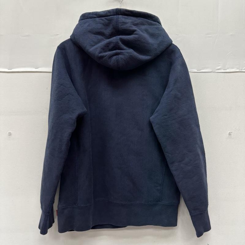 シュプリーム Supreme パーカー 長袖 Box Logo Hooded Sweat ロゴ 刺繡 パーカー S 紺 / ネイビー / navy メンズ USED 古着 中古 50154668