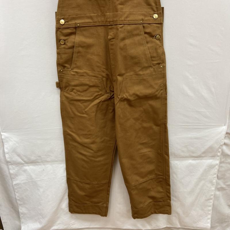 カーハート Carhartt サロペット・オーバーオール サロペット、オーバーオール ダブルニー オーバーオール リラックスフィット ダック ビブ 34 茶 / ブラウン / brown メンズ USED 古着 中古 50154674