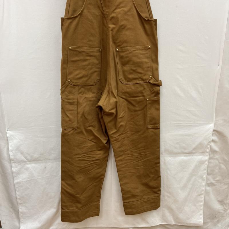 カーハート Carhartt サロペット・オーバーオール サロペット、オーバーオール ダブルニー オーバーオール リラックスフィット ダック ビブ 34 茶 / ブラウン / brown メンズ USED 古着 中古 50154674