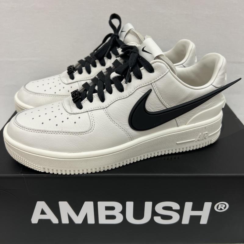 ナイキ NIKE スニーカー スニーカー AMBUSH アンブッシュ コラボ AIR FORCE 1 LOW  PHANTOM  DV3464-002 27.5cm 白 / ホワイト / white X 黒 / ブラック / black メンズ USED 古着 中古 50154684