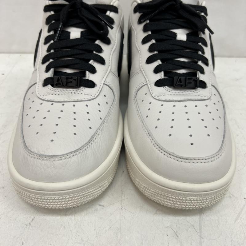 ナイキ NIKE スニーカー スニーカー AMBUSH アンブッシュ コラボ AIR FORCE 1 LOW  PHANTOM  DV3464-002 27.5cm 白 / ホワイト / white X 黒 / ブラック / black メンズ USED 古着 中古 50154684