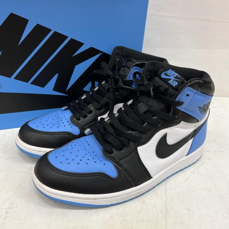 ナイキ NIKE スニーカー スニーカー AIR JORDAN 1 RETRO HIGH OG  UNIVERSITY BLUE  DZ5485-400 27.5cm メンズ USED 古着 中古 50154687