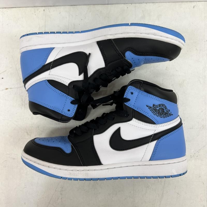 ナイキ NIKE スニーカー スニーカー AIR JORDAN 1 RETRO HIGH OG  UNIVERSITY BLUE  DZ5485-400 27.5cm メンズ USED 古着 中古 50154687