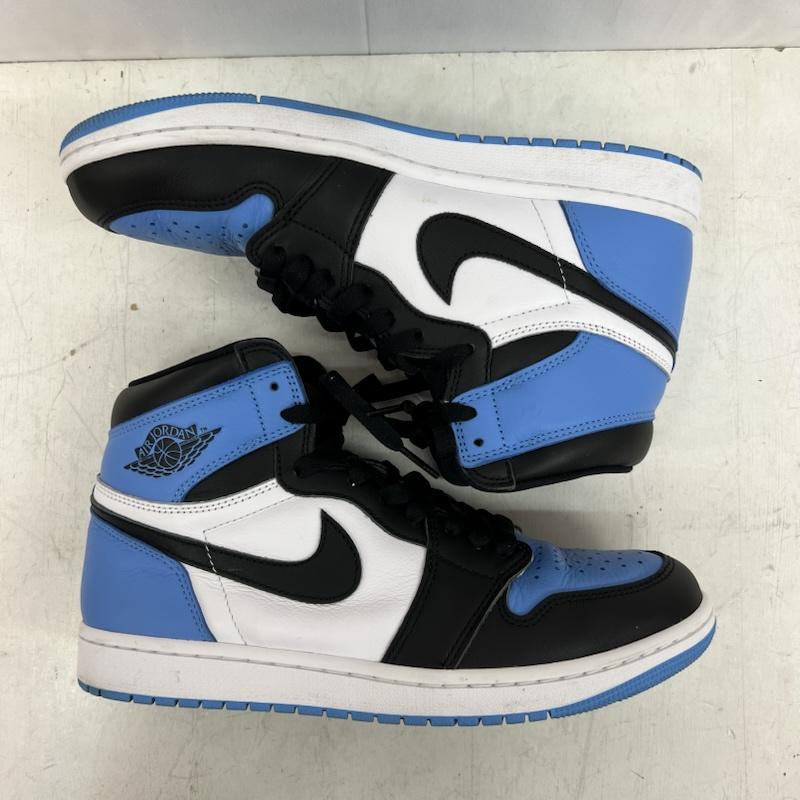 ナイキ NIKE スニーカー スニーカー AIR JORDAN 1 RETRO HIGH OG  UNIVERSITY BLUE  DZ5485-400 27.5cm メンズ USED 古着 中古 50154687