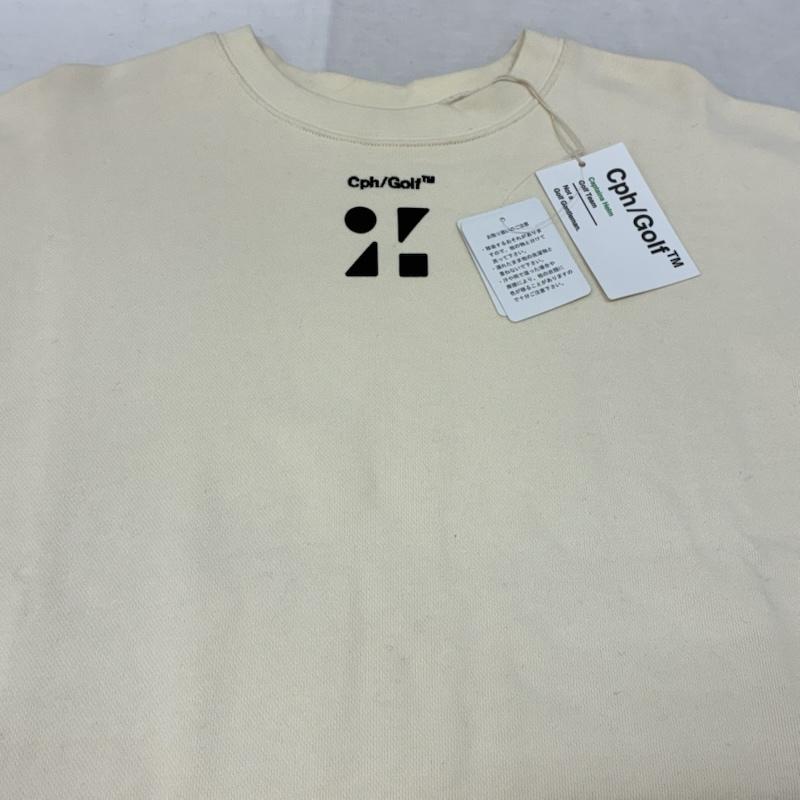 キャプテンズヘルム Captains Helm トレーナー 長袖 23ss SWING CYCLE LOGO CREW SWEAT クルーネック スウェット トレーナー CHG23-SS T02 L ロゴ、文字 X プリント オフホワイト / オフホワイト / メンズ USED 古着 中古 50154689