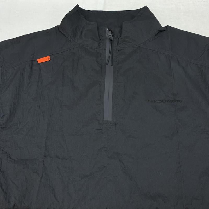 ニューエラ NEW ERA ジャケット、上着 ジャンパー、ブルゾン Hermanos Koumori エルマノスコウモリ 24AW ナイロン トラックジャケット Nylon Track Jacket NE-2663 M ロゴ、文字 灰 / グレー / gray X 橙 / オレンジ / orange メンズ USED 古着 中古 50154702