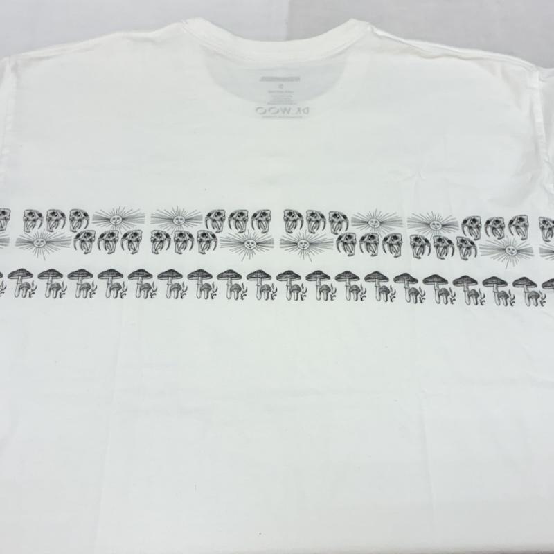 ネイバーフッド NEIGHBORHOOD Tシャツ 半袖 22ss DR.WOO ドクターウー コラボ タトゥー グラフィック Tシャツ S ロゴ、文字 X プリント 白 / ホワイト / white メンズ USED 古着 中古 50154703