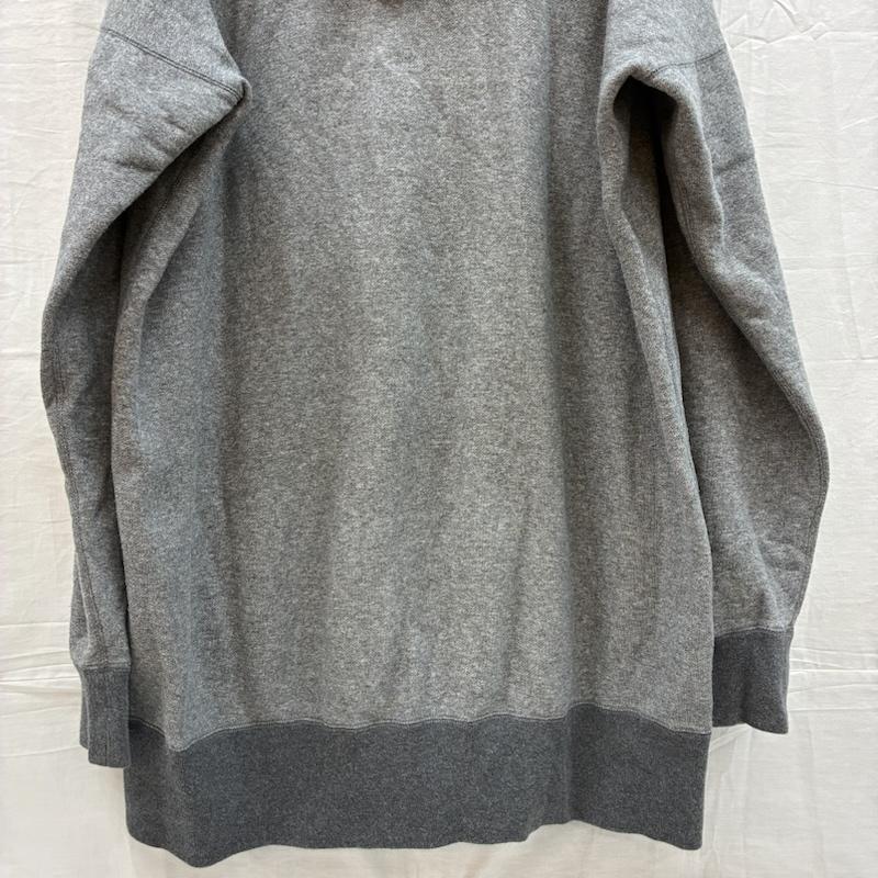 ヴィヴィアンウエストウッド Vivienne Westwood パーカー 長袖 ANGLOMANIA アングロマニア 15-01-582024 ハイネック フーデッド スウェット ワンピース パーカー 38 ロゴ、文字 灰 / グレー / gray レディース USED 古着 中古 50154710