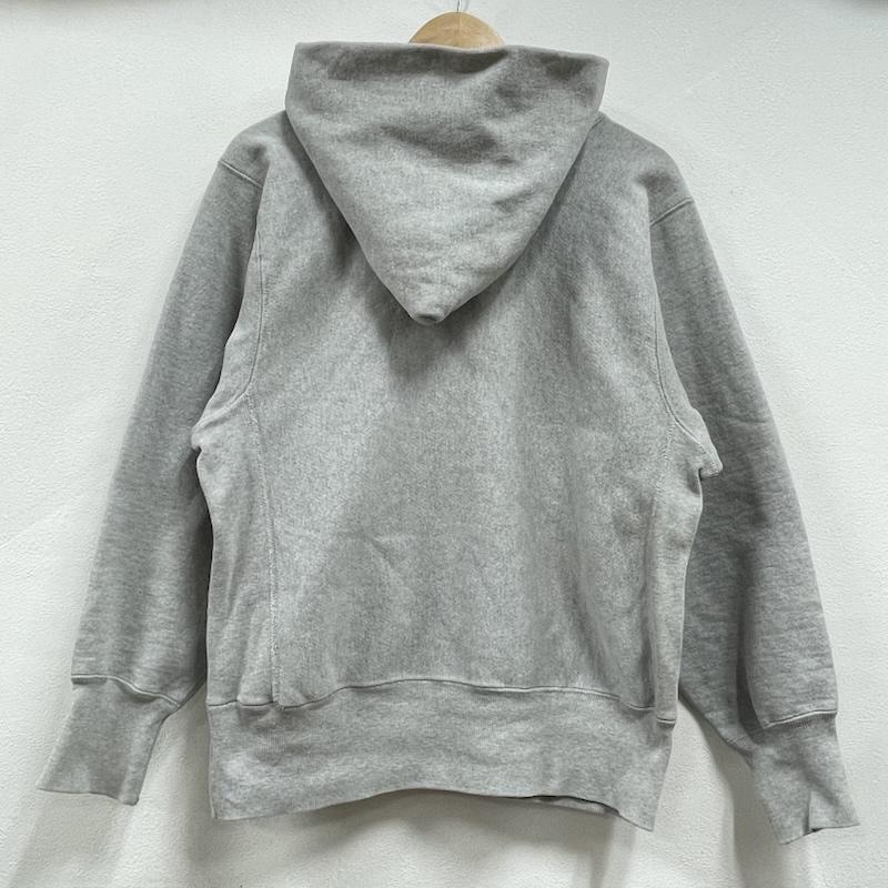 チャンピオン Champion パーカー 長袖 90 s REVERSEWEAVE リバースウィーブ スウェット パーカー USA製 目つき ヴィンテージ M 無地 X ワンポイント X ロゴ、文字 X 刺繍 灰 / グレー / gray メンズ USED 古着 中古 50154713
